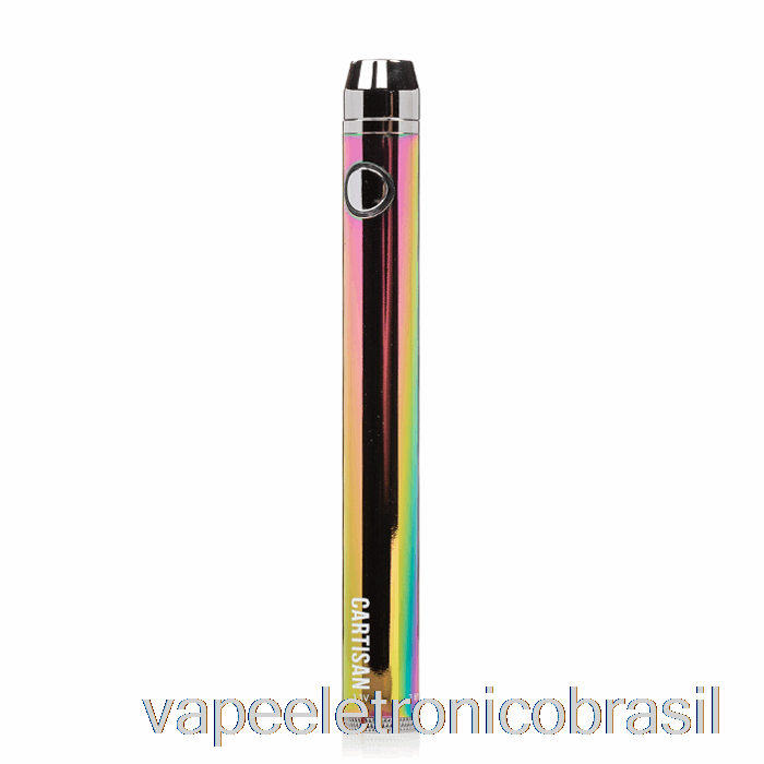 Vape Eletrônico Cartisan Ego Spinner Twist 900 510 Bateria Arco-íris